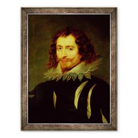 Tablou inramat - Peter Paul Rubens - Portretul lui George Villiers 1592-1628 Primul Duce de Buckingham ulei pe panza - - Roveli
