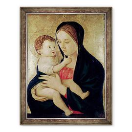 Tablou inramat - Giovanni Bellini - Madona cu Pruncul II - - Roveli