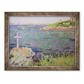 Tablou inramat - Paul Signac - Saint-Briac, Crucea Marinarului - - Roveli