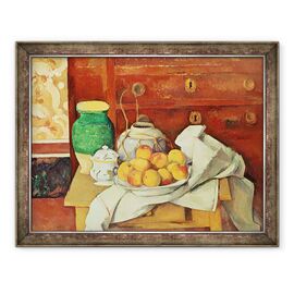 Tablou inramat - Paul Cezanne - Natura moarta cu un piept de sertare - - Roveli