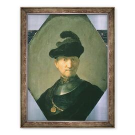 Tablou inramat - Rembrandt Harmensz van Rijn - Razboinic Vechi - - Roveli