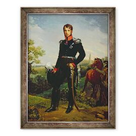Tablou inramat - Baron Gerard, Francois Pascal Simon - Frederic Wilhelm III 1770-1840 Regele Prusiei - - Roveli