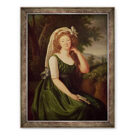 Tablou inramat - Elisabeth Louise Vigee-Lebrun - Portretul Contesei du Barry 1743-93 1789 - - Roveli