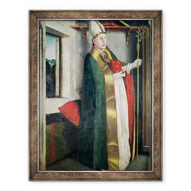 Tablou inramat - Konrad Witz - Sfantul Augustin 354-430 c.1435 - - Roveli