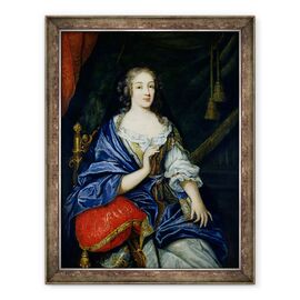 Tablou inramat - Jean Nocret - Portret De Francoise-Louise de la Baume le Blanc 1644-1710 Duchesse de Vaujour - - Roveli