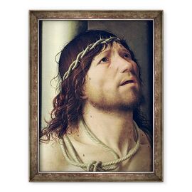 Tablou inramat - Antonello da Messina - Hristos la Coloana - - Roveli