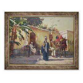 Tablou inramat - Rudolphe Ernst - Scena maro - - Roveli