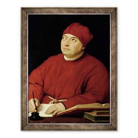 Tablou inramat - Raphael - Portretul lui Tommaso Inghirami 1470-1516 - - Roveli
