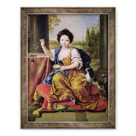 Tablou inramat - Pierre Mignard - Marie-Anne de Bourbon 1666-1739 Mademoiselle de Blois - - Roveli