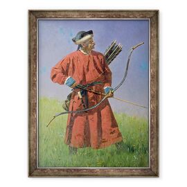 Tablou inramat - Vasili Vasilievich Vereshchagin - Bokharan Soldier Sarbaz - - Roveli