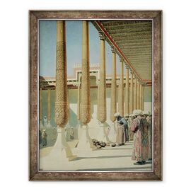 Tablou inramat - Vasili Vasilievich Vereshchagin - Afisarea trofeelor - - Roveli