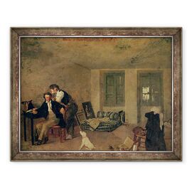 Tablou inramat - Octave Tassaert - Camera mea in 1825 - - Roveli