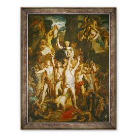 Tablou inramat - Theodore Chasseriau - Apararea Galiei - - Roveli