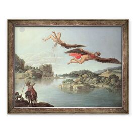 Tablou inramat - Carlo Saraceni - Caderea lui Icarus - - Roveli