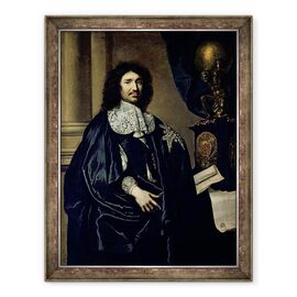 Tablou inramat - Claude Lefebvre - Portretul lui Jean-Baptiste Colbert de Torcy 1619-83 1666 - - Roveli