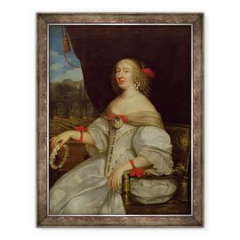 Tablou inramat - Louis Ferdinand Elle - Portret De Anne-Marie-Louise dOrleans 1627-93 Ducesa de Montpensier - - Roveli