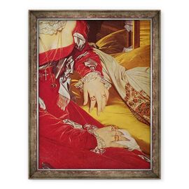 Tablou inramat - Jean Auguste Dominique Ingres - Madame de Senonnes, detaliile bratelor ei - - Roveli
