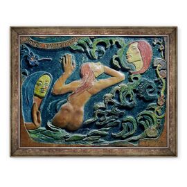 Tablou inramat - Paul Gauguin - Fii misterios - - Roveli