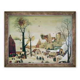 Tablou inramat - Pieter Brueghel the Younger - Recensamantul din Betleem I - - Roveli