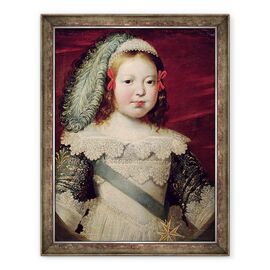 Tablou inramat - Claude Deruet - Portretul lui Ludovic al XIV-lea 1638-1715 ca un copil - - Roveli