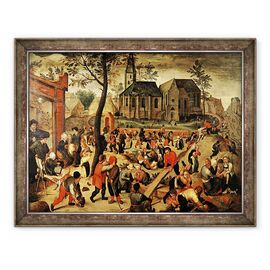 Tablou inramat - Maerten van Cleve - Jocuri pentru copii - - Roveli