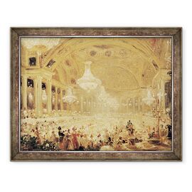 Tablou inramat - Eugene Emmanuel Viollet-le-Duc - Cina la Tuileries - - Roveli