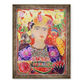Tablou inramat - Hilary Simon - Respecta Frida Kahlo - - Roveli