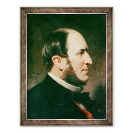 Tablou inramat - Adolphe Yvon - Baronul Georges Eugene Haussmann 1809-91 1867 - - Roveli