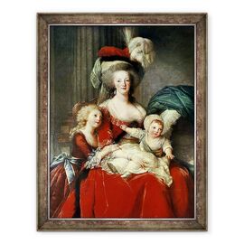 Tablou inramat - Elisabeth Louise Vigee-Lebrun - Marie-Antoinette 1755-93 si cei patru copii ai ei - - Roveli