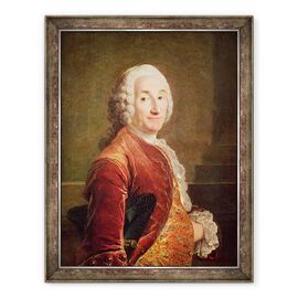 Tablou inramat - Louis M. Tocque - Louis Francois Armand de Vignerot du Plessis 1696-1788 Duce de Richelieu - - Roveli