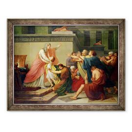 Tablou inramat - Baron Gerard, Francois Pascal Simon - Iosif recunoscut de fratii sai - - Roveli