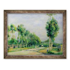 Tablou inramat - Pierre Auguste Renoir - Drumul spre Versailles la Louveciennes - - Roveli