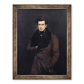Tablou inramat - Ary Scheffer - Armand Carrel 1800-36 - - Roveli