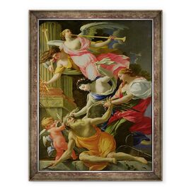 Tablou inramat - Simon Vouet - Timp infrant de dragoste, Venus si Speranta - - Roveli
