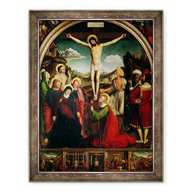 Tablou inramat - Ludovico Brea - Crucifixion - - Roveli