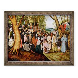Tablou inramat - Pieter Brueghel the Younger - Peisaj cu Sfantul Ioan Botezatorul - - Roveli