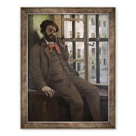Tablou inramat - Gustave Courbet - Autoportret la Sainte-Pelagie - - Roveli