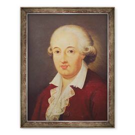 Tablou inramat - Scoala Italiana - Portret De Domenico Cimarosa 1749-1801 - - Roveli