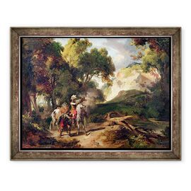 Tablou inramat - Achille Etna Michallon - Henri IV 1553-1610 si capitanul Michau - - Roveli