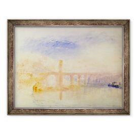 Tablou inramat - Joseph Mallord William Turner - Podul Moselle, Coblenz - - Roveli