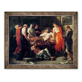 Tablou inramat - Ferdinand Victor Eugene Delacroix - Studiu pentru moartea lui Marcus Aurelius 121-180 - - Roveli