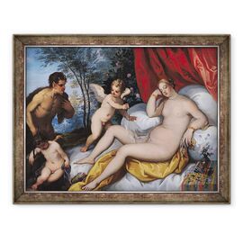 Tablou inramat - J. Brueghel - Venus si Pan - - Roveli