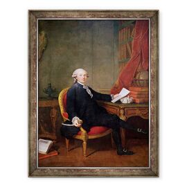 Tablou inramat - Jules Cesar Denis van Loo - Frederic-Ignace 1732-1818 Conte de Mirbec - - Roveli