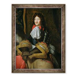 Tablou inramat - Scoala franceza - Louis XIV 1638-1715 - - Roveli