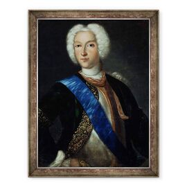Tablou inramat - Johann Heinrich Wedekind - Portretul tarului Petru al II-lea 1715-1730 - - Roveli