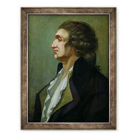 Tablou inramat - Scoala franceza - Marie Jean Antoine Nicolas de Caritat 1743-94 Marquis de Condorcet - - Roveli