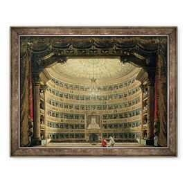Tablou inramat - Scoala Italiana - La Scala, Milan - - Roveli