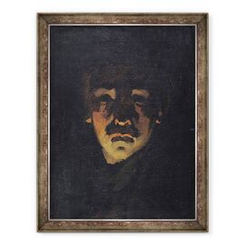 Tablou inramat - Adolphe-Felix Cals - Autoportret - - Roveli