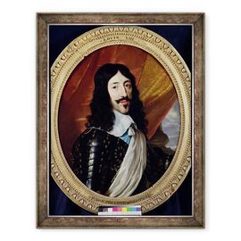 Tablou inramat - Philippe de Champaigne - Portretul lui Ludovic al XIII-lea 1601-43 dupa 1610 - - Roveli