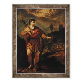 Tablou inramat - Giovanni Antonio Guardi - Sfantul Magnus - - Roveli